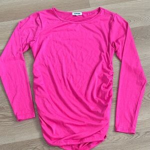 Women’s Maternity Pink Long Sleeve Top by Givana